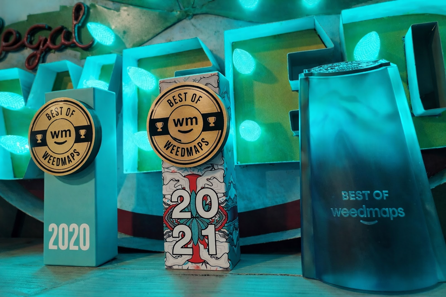 Trophées Best of Weedmaps 2020-2021